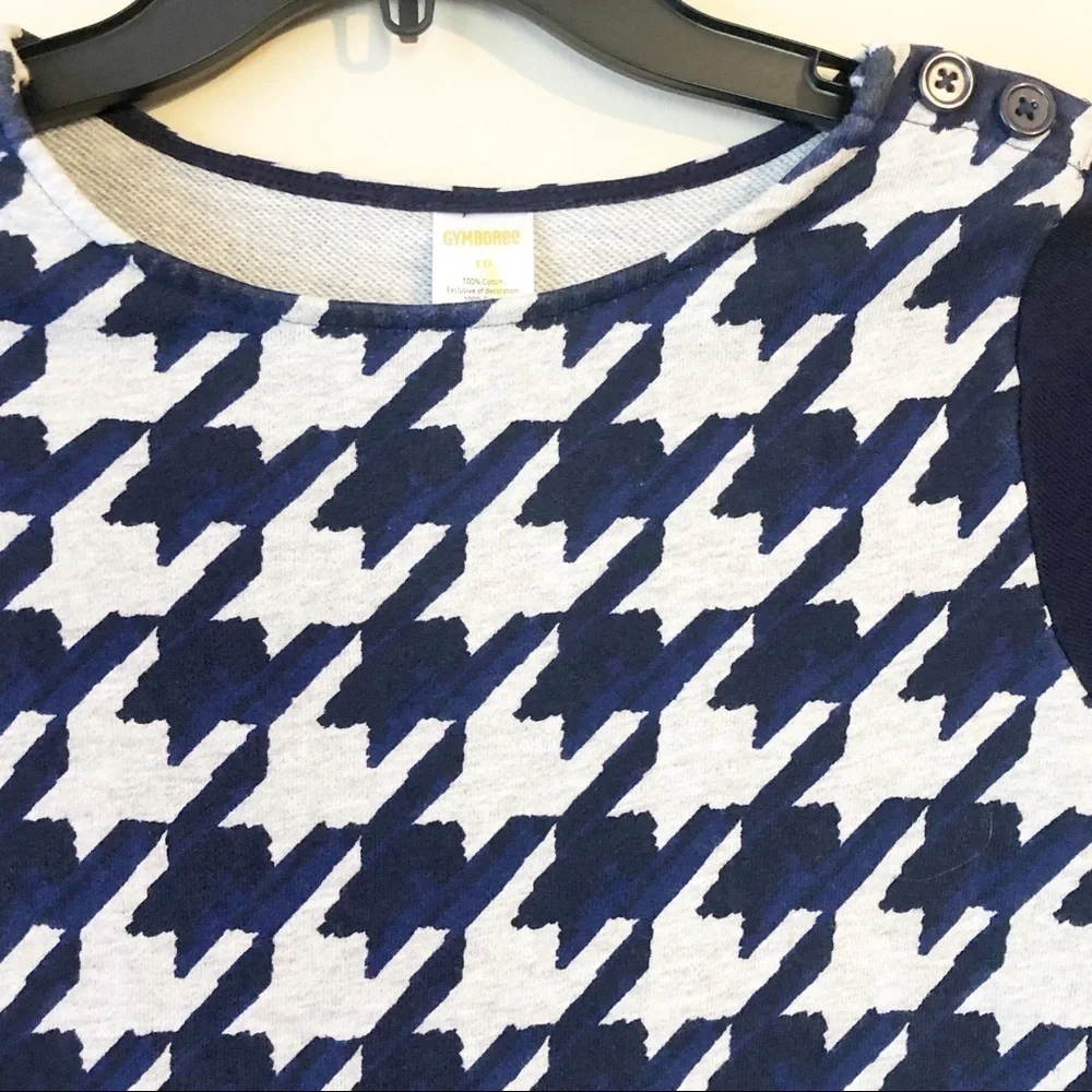 Gymboree Navy Geometric Printed Dress‎